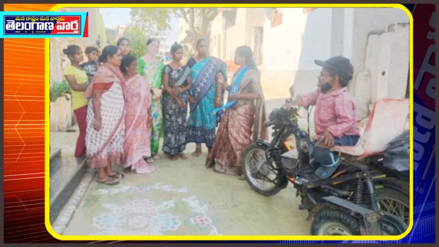 ఎన్.పి.ఆర్.డి మహిళా విభాగం ఆధ్వర్యంలో ముగ్గుల పోటీలు  జిల్లా కన్వీనర్ కొత్త లలిత