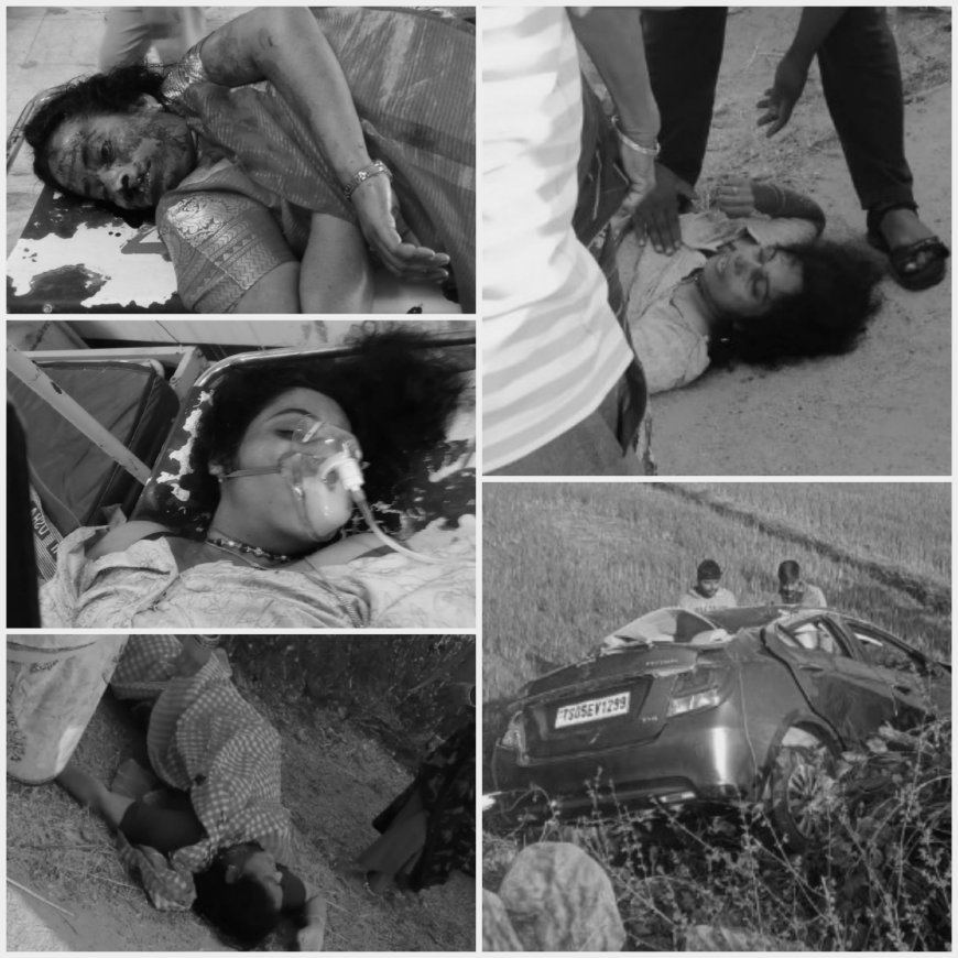 ఘోర రోడ్డు ప్రమాదం ఉపాధ్యాయురాలు మృతి