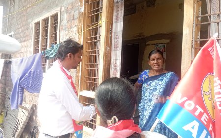 ఒంటరి పోరాటం చేస్తున్న యువ జర్నలిస్ట్