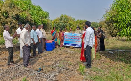 జాతీయ పకృతి వ్యవసాయ మిషన్ కార్యక్రమం రైతులకు అవగాహన కార్యక్రమం