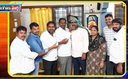 పెరుమాళ్ళ జన్మదిన వేడుకలో పాల్గొన్న బూర్గుల నాగేందర్