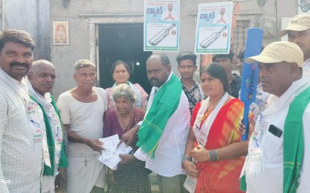 5 వ వార్డు అభివృద్ధి నా ధ్యేయం :శివరాత్రి వెంకన్న