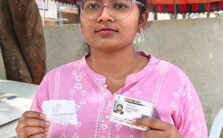 దొంగ పాలైన పోలీసు కూతురి ఓటు