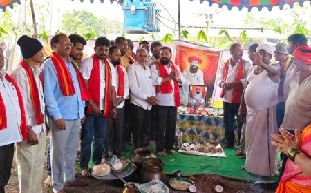 అంగరంగ వైభవంగా కమలాపురం గ్రామంలో సేవాలాల్ జయంతి ఘనంగా జరిపిన బంజారా నాయకులు