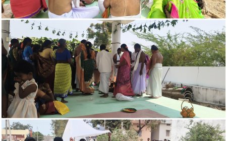 దేవాదాయ కమిటీ ఆధ్వర్యంలో శివపార్వతుల కళ్యాణం