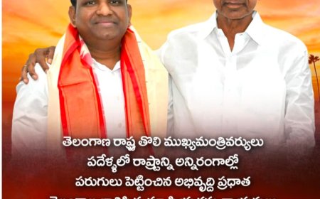 తెలంగాణ జాతిపిత కెసిఆర్ కు జన్మదిన శుభాకాంక్షలు