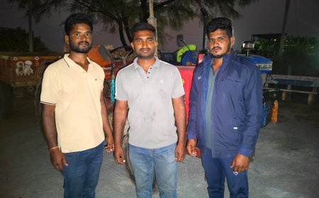 అక్రమ ఇసుక ట్రాక్టర్లు పట్టివేత..కేసు నమోదు చేసిన ఎస్సై వెంకట్ రెడ్డి