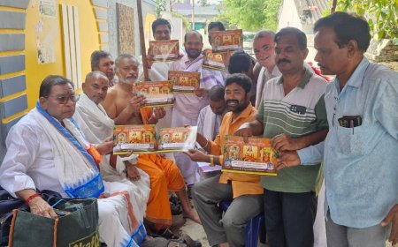 పరాభవ నామ సంవత్సర పంచాంగం ఆవిష్కరణ