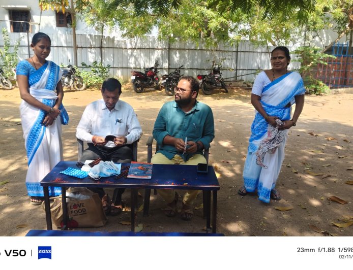 ప్రథమ చికిత్స కేంద్రమును తనిఖీ చేసిన జిల్లా NCVBDC ప్రోగ్రాం ఆఫీసర్.