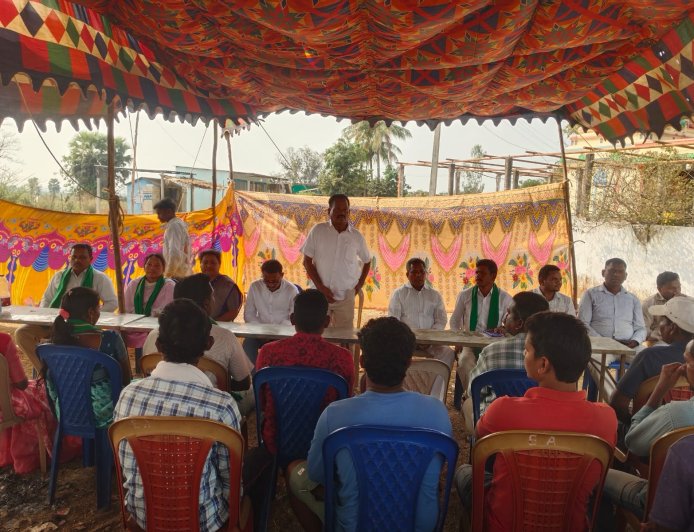 మన్య సీమ పరిరక్షణ సమితి గ్రామ కమిటీ ఎన్నిక