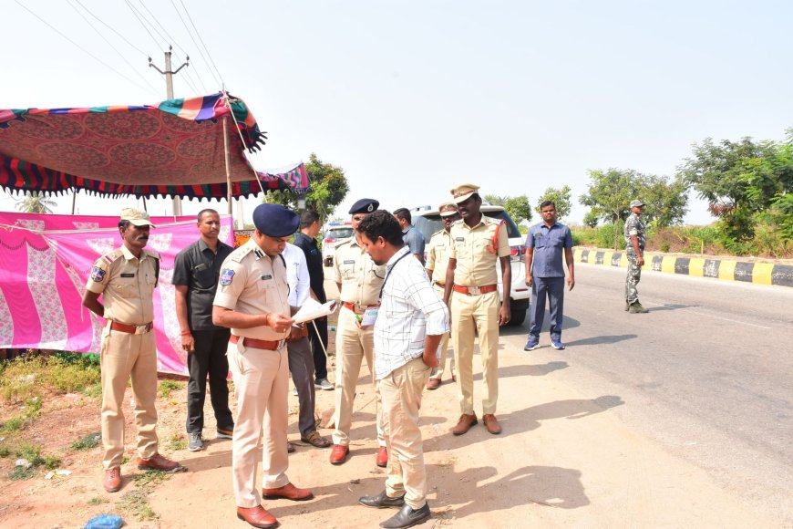 పురపాలక ఎన్నికల భద్రత కట్టుదిట్టం: ఎస్పీ టి. శ్రీనివాసరావు