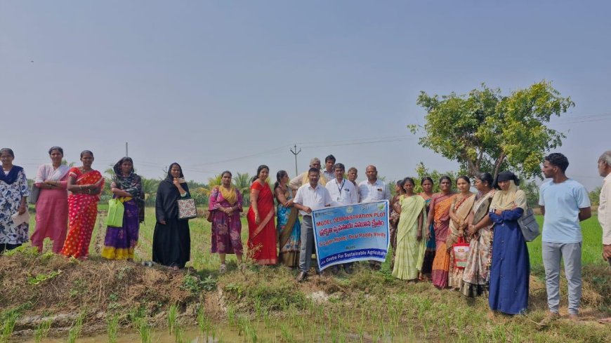 జాతీయ పకృతి వ్యవసాయ మిషన్ కార్యక్రమం రైతులకు అవగాహన కార్యక్రమం