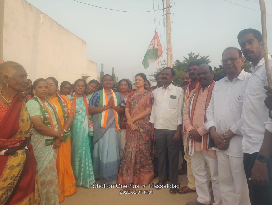 ఆశీర్వదించండి అభివృద్ధి చేసి చూపిస్తా :కందుకూరి శారద నాగార్జున