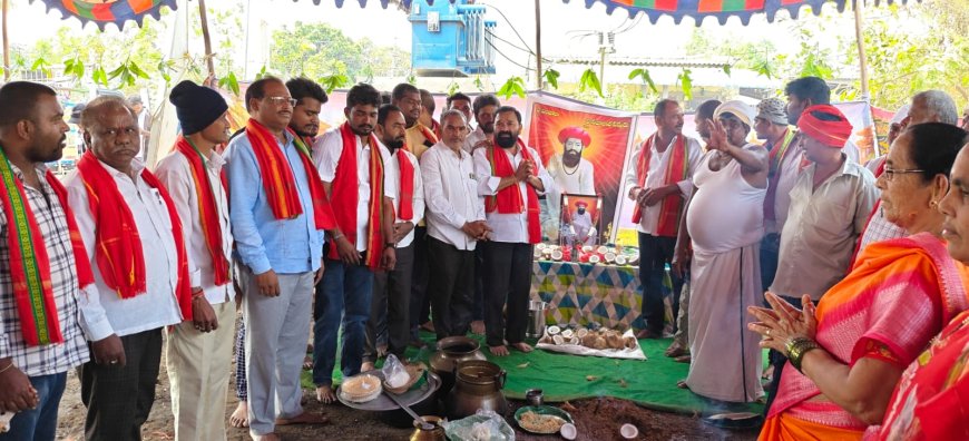 అంగరంగ వైభవంగా కమలాపురం గ్రామంలో సేవాలాల్ జయంతి ఘనంగా జరిపిన బంజారా నాయకులు