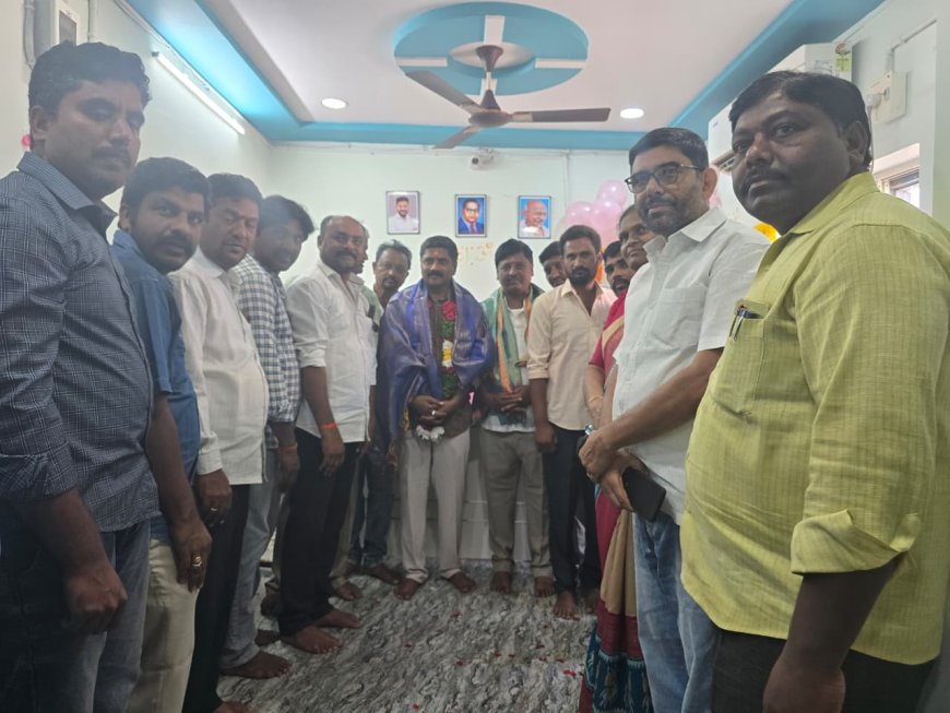 ఐజ మున్సిపల్ చైర్మన్ మరియు వైస్ చైర్మన్లకు ఘన సన్మానం