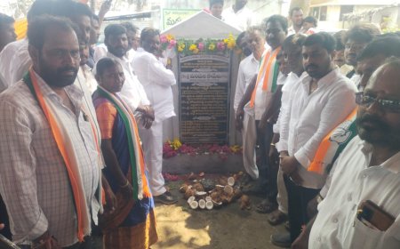 పలు గ్రామాలలో మహిళా శక్తి భువన నిర్మాణం.. శంకుస్థాపన