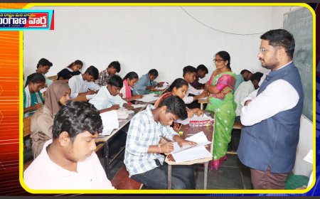 ఇంటర్ పరీక్షలను పారదర్శకంగా నిర్వహించాలి కలెక్టర్