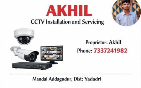 సిసి ఫుటేజ్ ఫిటింగ్ అండ్ సర్వీస్ ఉడుగు అఖిల్