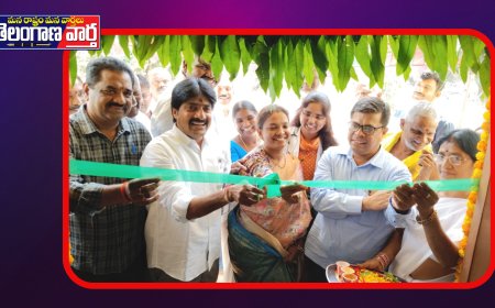 అల్లంపూర్ శాసనసభ్యులు ఎమ్మెల్యే విజయుడు చేతుల మీదుగా ఘనంగా నూతన పల్లెదవాఖాన ప్రారంభోత్సవం