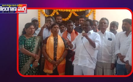 మహిళా సంఘాల భవనాలకు శంకుస్థాపన ఎమ్మెల్యే మందుల సామేల్