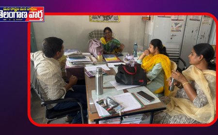 జోగులాంబా గద్వాల జిల్లా గురుకుల పాఠశాలలో సమన్వయ అధికారి పర్యవేక్షణ