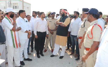 ముఖ్యమంత్రి చేతుల మీదుగా మోడల్ హౌసింగ్ కాలనీ ప్రారంభం