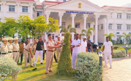 - ప్రజాపాలన ప్రగతి ప్రణాళిక కార్యక్రమానికి పోలీసు సిద్ధం