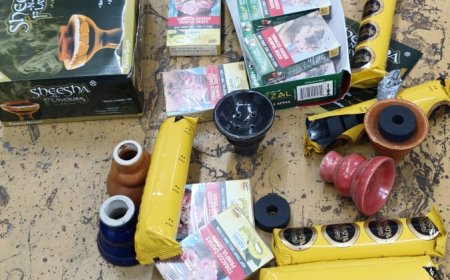 నిషేధిత హుక్కా అమ్మకాలపై సూర్యాపేట పోలీస్ ఉక్కుపాదం