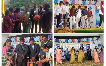 పదో తరగతి విద్యార్థుల వీడ్కోల వేడుక        