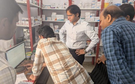 ప్రభుత్వ ఏరియా ఆసుపత్రిని ఆకస్మికంగా తనిఖీ చేసిన జిల్లా కలెక్టర్ అంకిత్