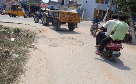 నత్తనడకన సాగుతున్న నకిరేకల్ కడపర్తి రహదారి విస్తరణ పనులు