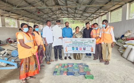 రీసైక్లింగ్‌తో స్వచ్ఛ సూర్యాపేట సాధ్యం : చైర్‌పర్సన్ మొరిశెట్టి నివేదిత లక్షాది....