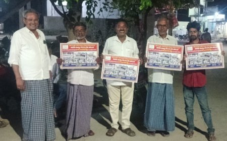 చేనేత కార్మికుల సమస్యలు పరిష్కరించాలి