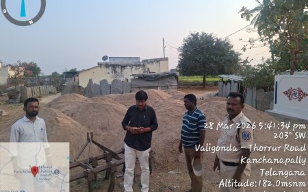 ఎలాంటి అనుమతి లేకుండా జెసిపితో అక్రమ ఇసుక రవాణా చేస్తున్న 20 ట్రాక్టర్లు పట్టివేత