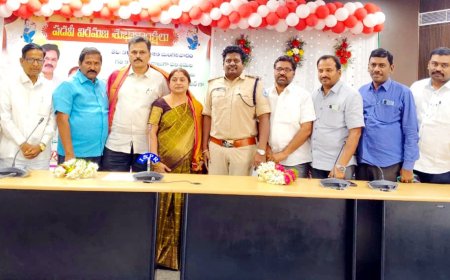 జిఎం సీతారాం నాయక్ ను సన్మానించిన ఎఐబిఎస్ఎస్ నాయకులు