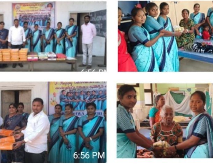 విశ్వ జ్యోతి పాఠశాలలో ఆదర్శ కార్యక్రమం