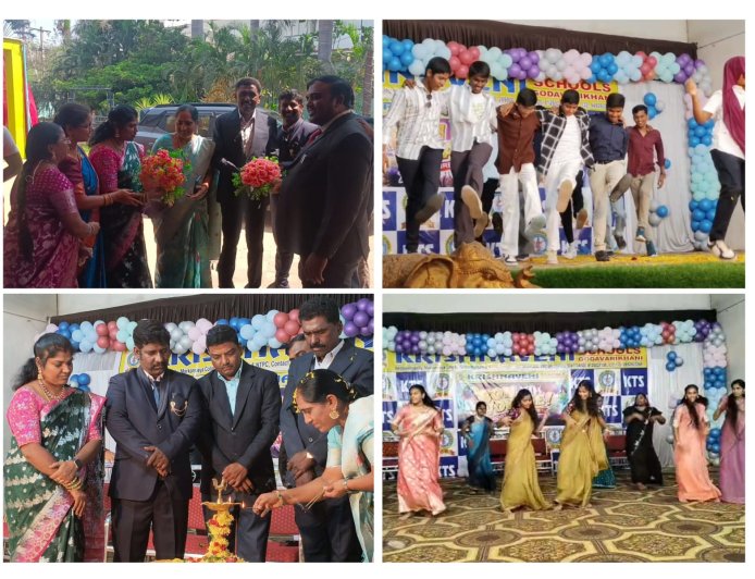 పదో తరగతి విద్యార్థుల వీడ్కోల వేడుక        