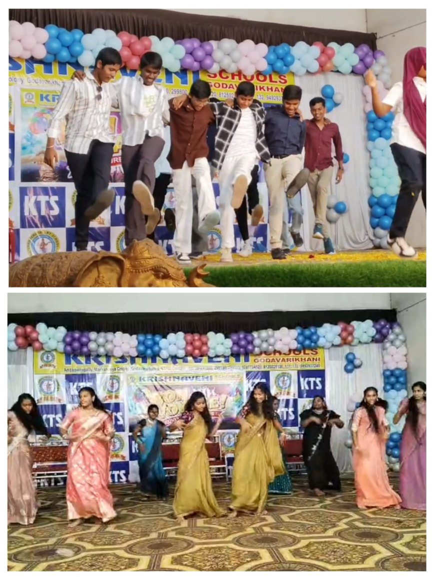 పదో తరగతి విద్యార్థుల వీడ్కోల వేడుక      