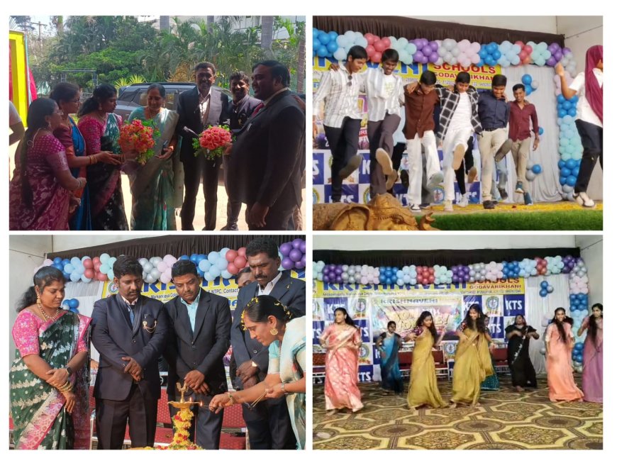 పదో తరగతి విద్యార్థుల వీడ్కోల వేడుక        