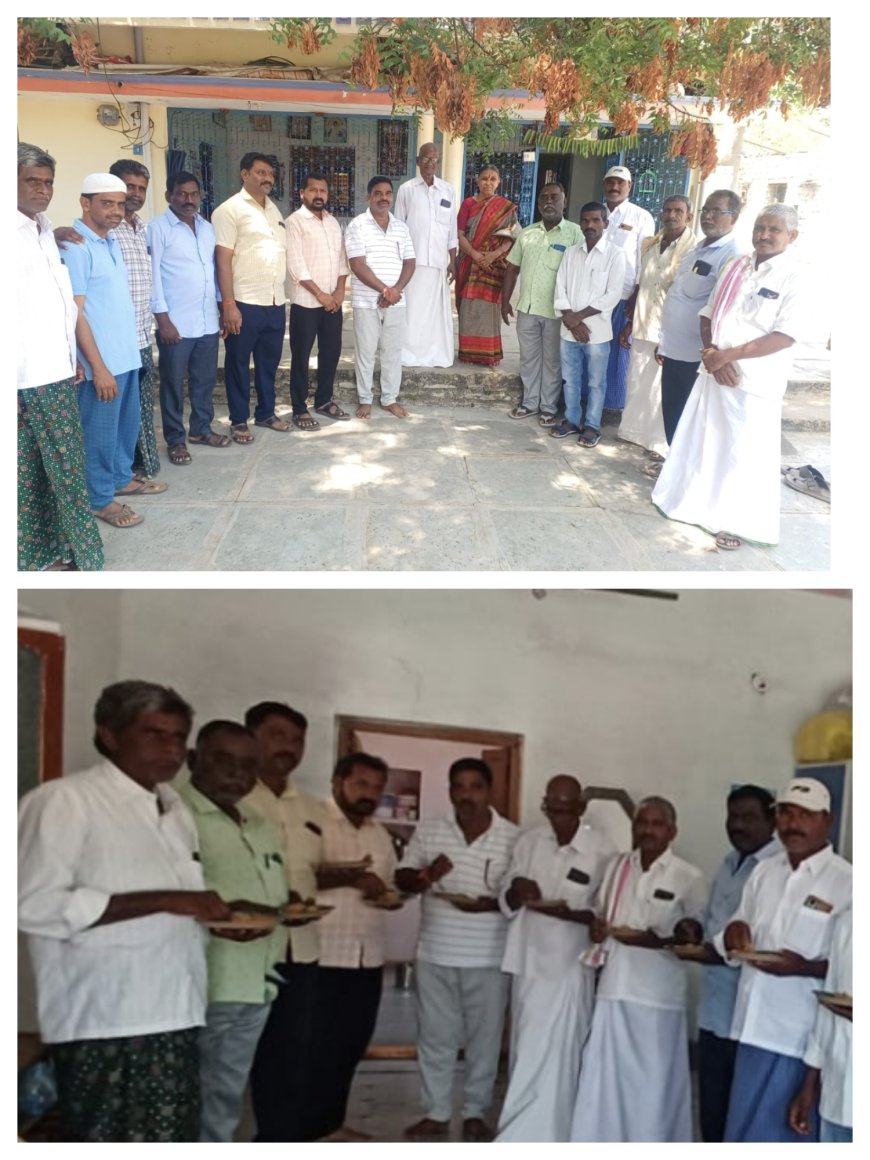 శ్రీశైలం నిర్వాసితుల కోసం పాదయాత్రతో తిరుపతికి వెళ్లి తిరిగి వచ్చిన పెబ్బేటి నారాయణరెడ్డి