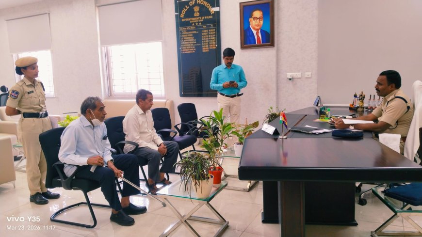 ప్రజల సమస్యల చట్టపర పరిష్కారానికి తక్షణ కృషి.