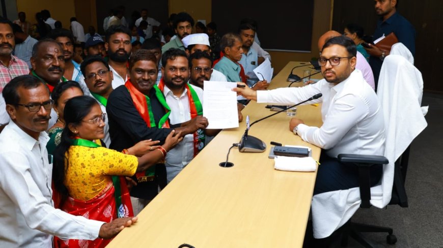 ప్రజావాణి పిర్యాదులపై అధికారులు సత్వరమే చర్యలు తీసుకొని పరిష్కరించాలి 