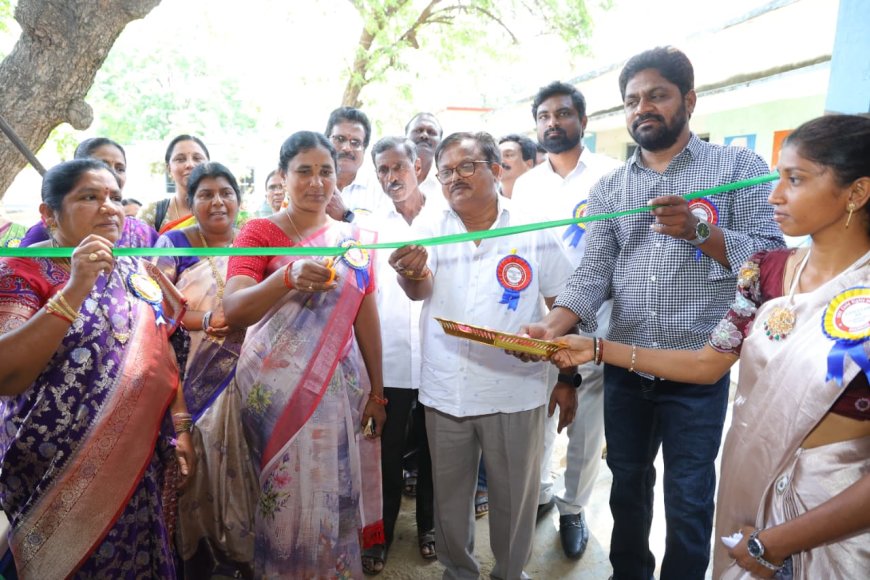 స్టెమ్ సెంటర్ ప్రారంభం – గ్రామీణ విద్యార్థుల్లో శాస్త్ర విప్లవానికి శ్రీకారం