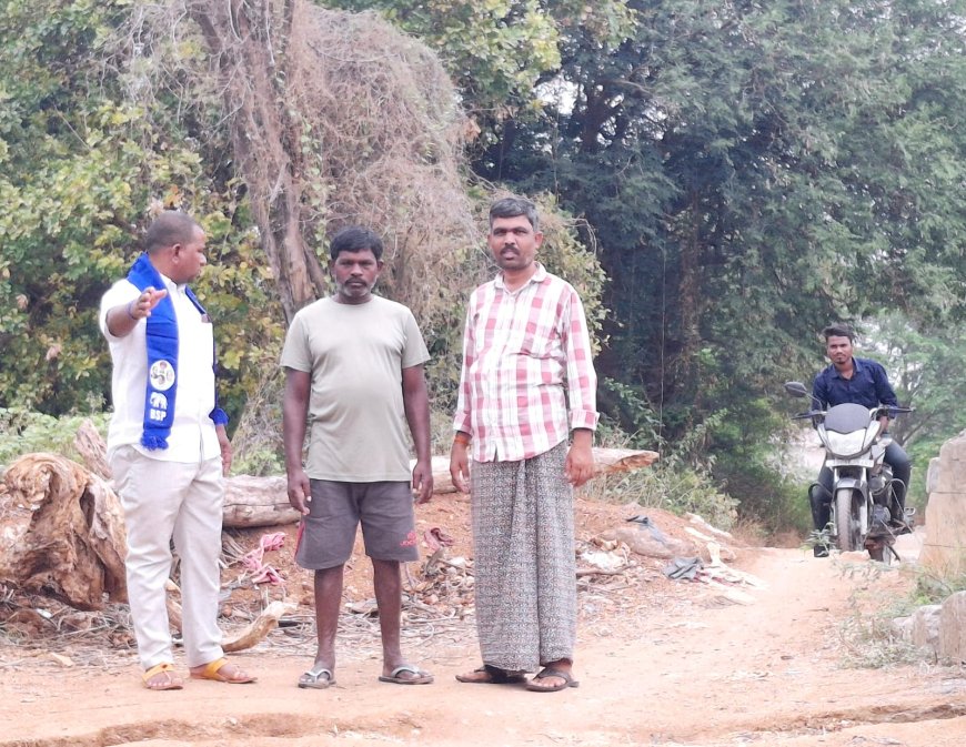 వంతెన కూలీ 3 నెలలు అయిన పట్టించుకోని అధికారులు.