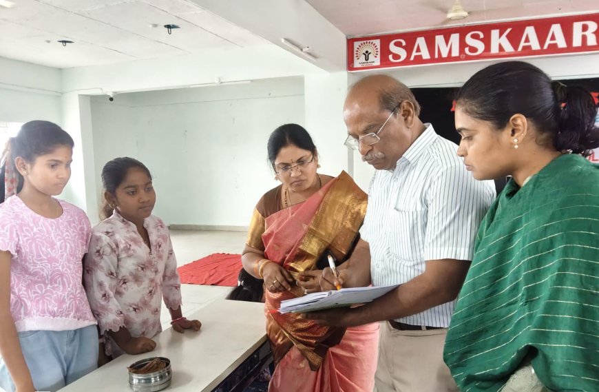 గద్వాల్‌లో సంస్కార్ పాఠశాలలో పర్యావరణ విద్య అవగాహన కార్యక్రమం.