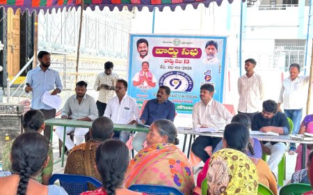 ప్రజా సమస్యల పరిష్కారమే ధ్యేయం - ఐజలో ముమ్మరంగా సాగుతున్న వార్డు సభలు