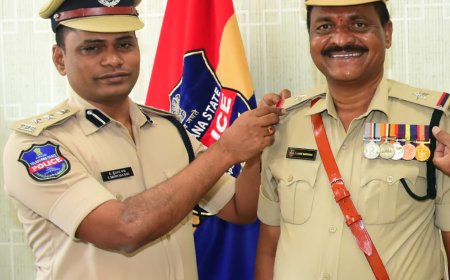 చుక్క లక్ష్మీనారాయణకు ఏ ఎస్ఐ గా పదోన్నతి