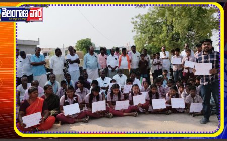 పెద్ద ధన్వాడ గ్రామానికి వెంటనే బస్ సౌకర్యం కల్పించాలి.  