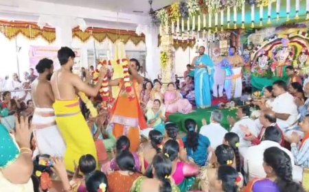 గ్రీన్ పార్క్ కాలనీ రోడ్ నెం: 8లో ఘనంగా వెంకటేశ్వర స్వామి వారి కళ్యాణం