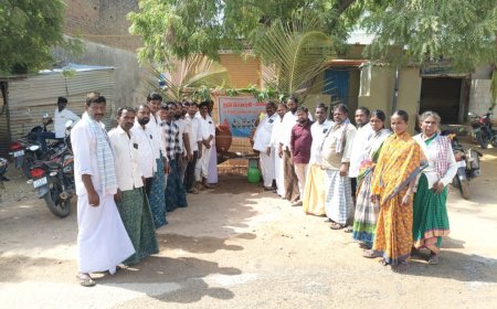 నందిన్నె గ్రామంలో చలివేంద్రం ప్రారంభం